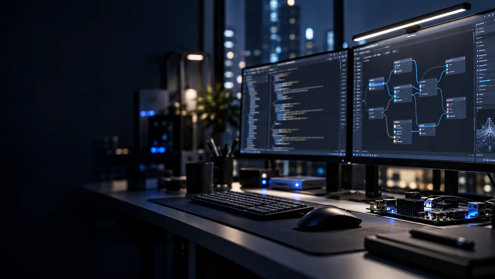 Agentic software workstation concept image