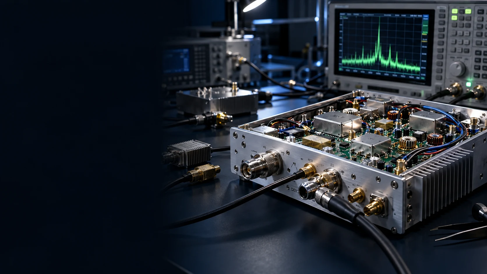 RF laboratory concept image