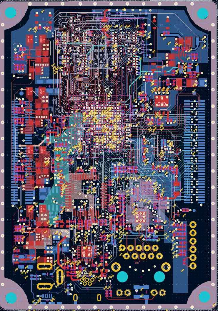 Zynq layout and assembly detail